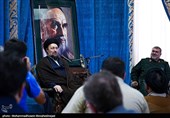 دیدار اعضای ستاد مرکزی بزرگداشت امام خمینی(س) با  حجت الاسلام و المسلمین «سید حسن خمینی» یادگار امام(ره)