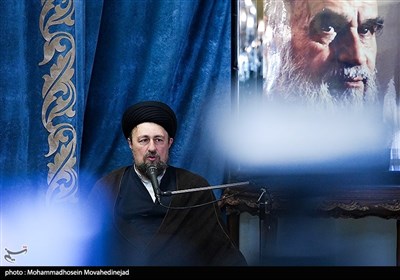 دیدار اعضای ستاد مرکزی بزرگداشت امام خمینی(س) با حجت الاسلام و المسلمین «سید حسن خمینی» یادگار امام(ره)