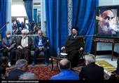 دیدار اعضای ستاد مرکزی بزرگداشت امام خمینی(س) با  حجت الاسلام و المسلمین «سید حسن خمینی» یادگار امام(ره)
