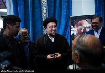 دیدار اعضای ستاد مرکزی بزرگداشت امام خمینی(س) با حجت الاسلام و المسلمین «سید حسن خمینی» یادگار امام(ره)