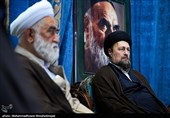 دیدار اعضای ستاد مرکزی بزرگداشت امام خمینی(س) با  حجت الاسلام و المسلمین «سید حسن خمینی» یادگار امام(ره)