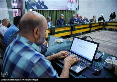 نشست خبری محمدعلی انصاری دبیر ستاد مرکزی بزرگداشت امام خمینی(س)