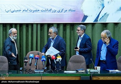 نشست خبری محمدعلی انصاری دبیر ستاد مرکزی بزرگداشت امام خمینی(س)