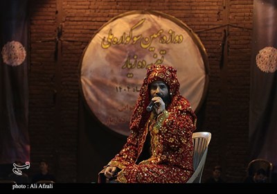 اجرای مجلس تعزیه شهادت حضرت حر (ره) در سوگواره ملی تعزیه ده‌زیار