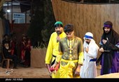 اجرای مجلس تعزیه شهادت حضرت حر در سوگواره ملی تعزیه ده‌زیار
