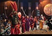 اجرای مجلس تعزیه شهادت حضرت حر (ره) در سوگواره ملی تعزیه ده‌زیار