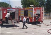 آماده‌باش ایستگاه‌های آتش‌نشانی جنوب بوشهر برای فصل گرما