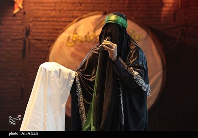 تعزیه شهادت حضرت زهرا (س) در دوازدهمین دوره سوگواره ملی تعزیه ده زیار