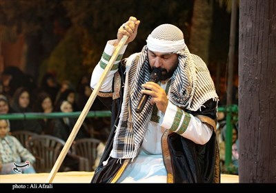 تعزیه شهادت حضرت زهرا (س) در دوازدهمین دوره سوگواره ملی تعزیه ده زیار