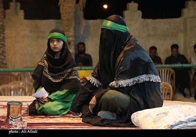تعزیه شهادت حضرت زهرا (س) در دوازدهمین دوره سوگواره ملی تعزیه ده زیار