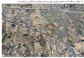 تشدید فرونشست زمین در منطقه 18 تهران