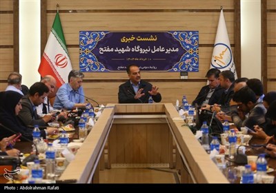 نشست خبری مدیرعامل و بازدید خبرنگاران از نیروگاه برق شهید مفتح همدان