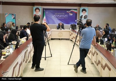 نشست خبری منصور علیمردانی نماینده مردم ابهر، خرمدره و سلطانیه در مجلس