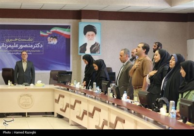 نشست خبری منصور علیمردانی نماینده مردم ابهر، خرمدره و سلطانیه در مجلس