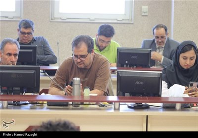 نشست خبری منصور علیمردانی نماینده مردم ابهر، خرمدره و سلطانیه در مجلس
