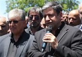 تشییع و خاکسپاری فرماندار فقید کوثر