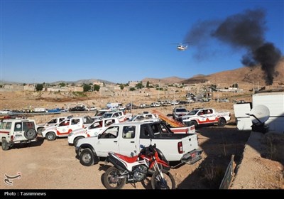 مانور زلزله در بجنورد