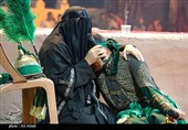 تعزیه شهادت حضرت علی‌اکبر(ع) در شب پنجم سوگواره ملی تعزیه ده زیار