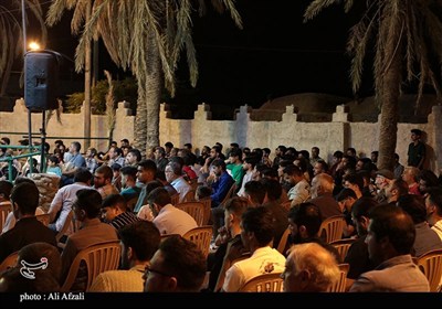 تعزیه شهادت حضرت علی‌اکبر(ع) در شب پنجم سوگواره ملی تعزیه ده زیار