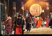 تعزیه شهادت حضرت علی‌اکبر(ع) در شب پنجم سوگواره ملی تعزیه ده زیار