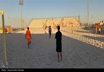 آغاز تمرینات تیم فوتبال ساحلی پارس جنوبی بوشهر