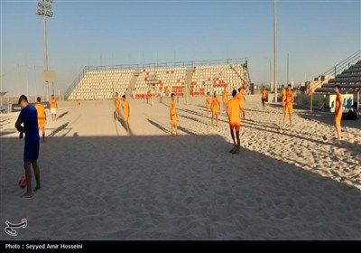 آغاز تمرینات تیم فوتبال ساحلی پارس جنوبی بوشهر