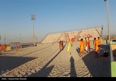 آغاز تمرینات تیم فوتبال ساحلی پارس جنوبی بوشهر