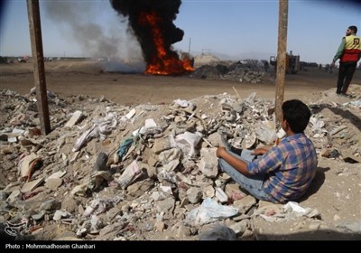 مانور ملی زلزله خلیج فارس در کرمان