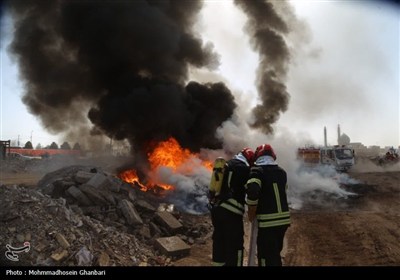 مانور ملی زلزله خلیج فارس در کرمان