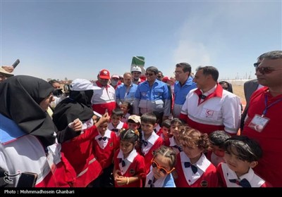مانور ملی زلزله خلیج فارس در کرمان