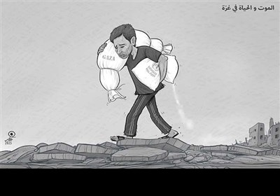 الموت والحياة في غزة…