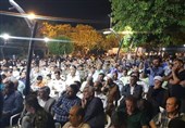 استقبال از پیکر مطهر شهید مرزبانی محمد زارعی در بوشهر