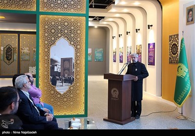بازدید مدیران خبرگزاری تسنیم از نمایشگاه آستان قدس رضوی