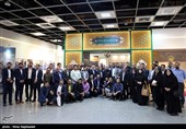 بازدید مدیران خبرگزاری تسنیم از نمایشگاه آستان قدس رضوی