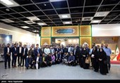 بازدید مدیران خبرگزاری تسنیم از نمایشگاه آستان قدس رضوی