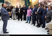 بازدید مدیران خبرگزاری تسنیم از نمایشگاه آستان قدس رضوی