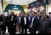 بازدید مدیران خبرگزاری تسنیم از نمایشگاه آستان قدس رضوی