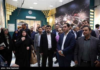 بازدید مدیران خبرگزاری تسنیم از نمایشگاه آستان قدس رضوی