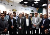 بازدید مدیران خبرگزاری تسنیم از نمایشگاه آستان قدس رضوی