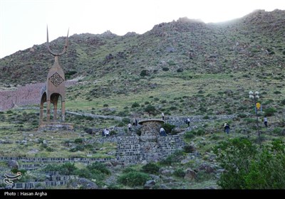 جمع آوری زباله در منطقه گردشگری ائل داغی زنجان