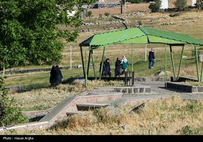 جمع آوری زباله در منطقه گردشگری ائل داغی زنجان