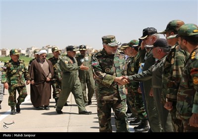 همایش گذر از هزار قطعه هوایی تولیدی در هوانیروز اصفهان