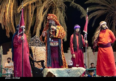 شهادت حضرت شاهچراغ (ع) در سوگواره ملی تعزیه ده زیار