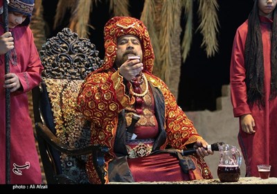 شهادت حضرت شاهچراغ (ع) در سوگواره ملی تعزیه ده زیار