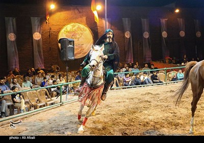 شهادت حضرت شاهچراغ (ع) در سوگواره ملی تعزیه ده زیار
