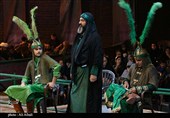 شهادت حضرت شاهچراغ (ع) در سوگواره ملی تعزیه ده زیار