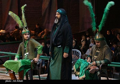 شهادت حضرت شاهچراغ (ع) در سوگواره ملی تعزیه ده زیار