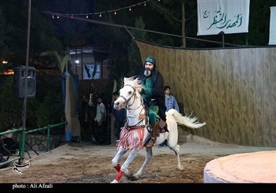 شهادت حضرت شاهچراغ (ع) در سوگواره ملی تعزیه ده زیار