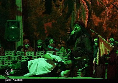 شهادت حضرت شاهچراغ (ع) در سوگواره ملی تعزیه ده زیار
