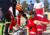 مانور آمادگی هلالاحمر تهران درآستانه سالگرد ارتحال امام(ره)